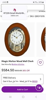 Small World Rhythm Wall Clock | eBay