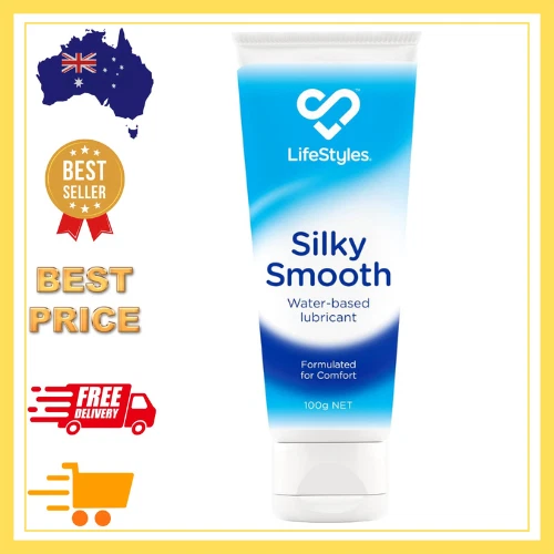 New Lifestyles Silky Smooth Fragrance Free Water-based Lubricant 100g - Picture 1 of 5