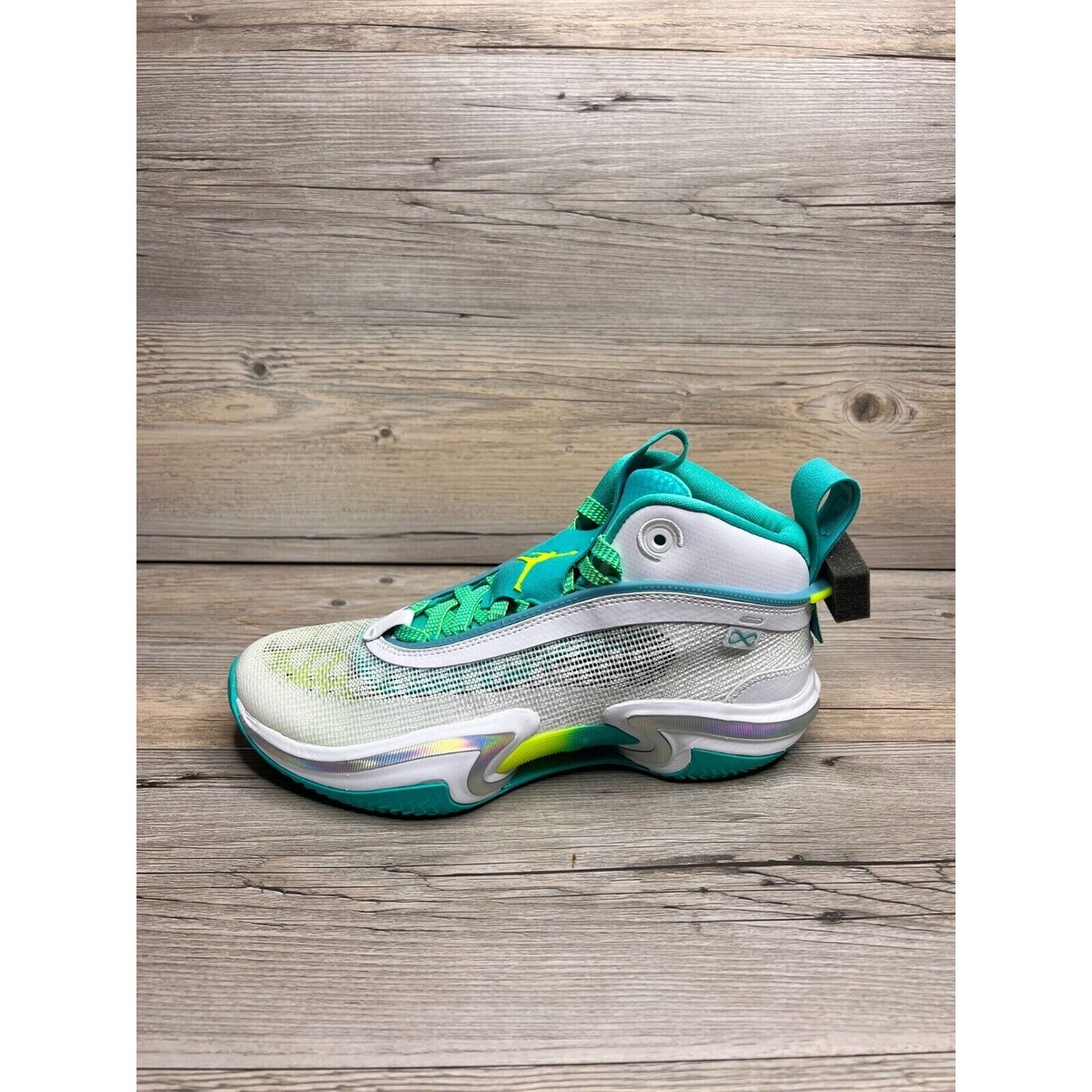 Nike Air Jordan 36 Guo Ailun Global Game GS Size White Lime