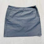 Nike Skort Women's 4 Golf Tennis Pickleball Gray Dri-Fit Activewear Lightweight