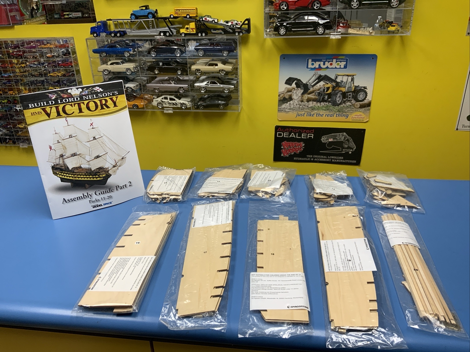 DeAgostini Model Space Lord Nelson's HMS Victory Pack 2 USA Version