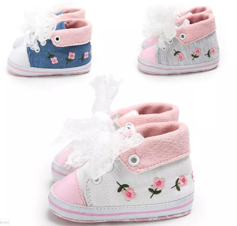 Baby girl pram best sale trainers