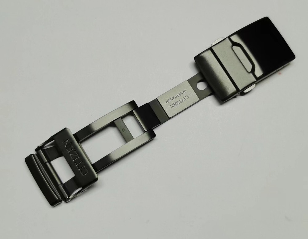 CITIZEN 20MM-20MM(internal diameter) black SOLID TITANIUM CLASP