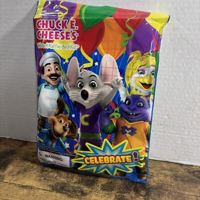 Chuck E. Cheese Toy Prize Goody Bag Celebrate Factory Sealed | eBay