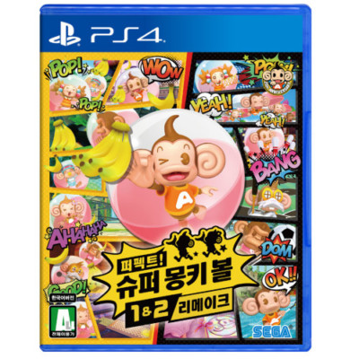 PS4 Perfect! Super Monkey Ball 1 & 2 Remake Korean subtitles
