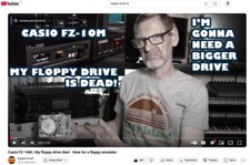 Emulatore floppy drive USB per - CASIO FZ-10M / FZ-20M / HOHNER HS-1E CAMPIONATORI