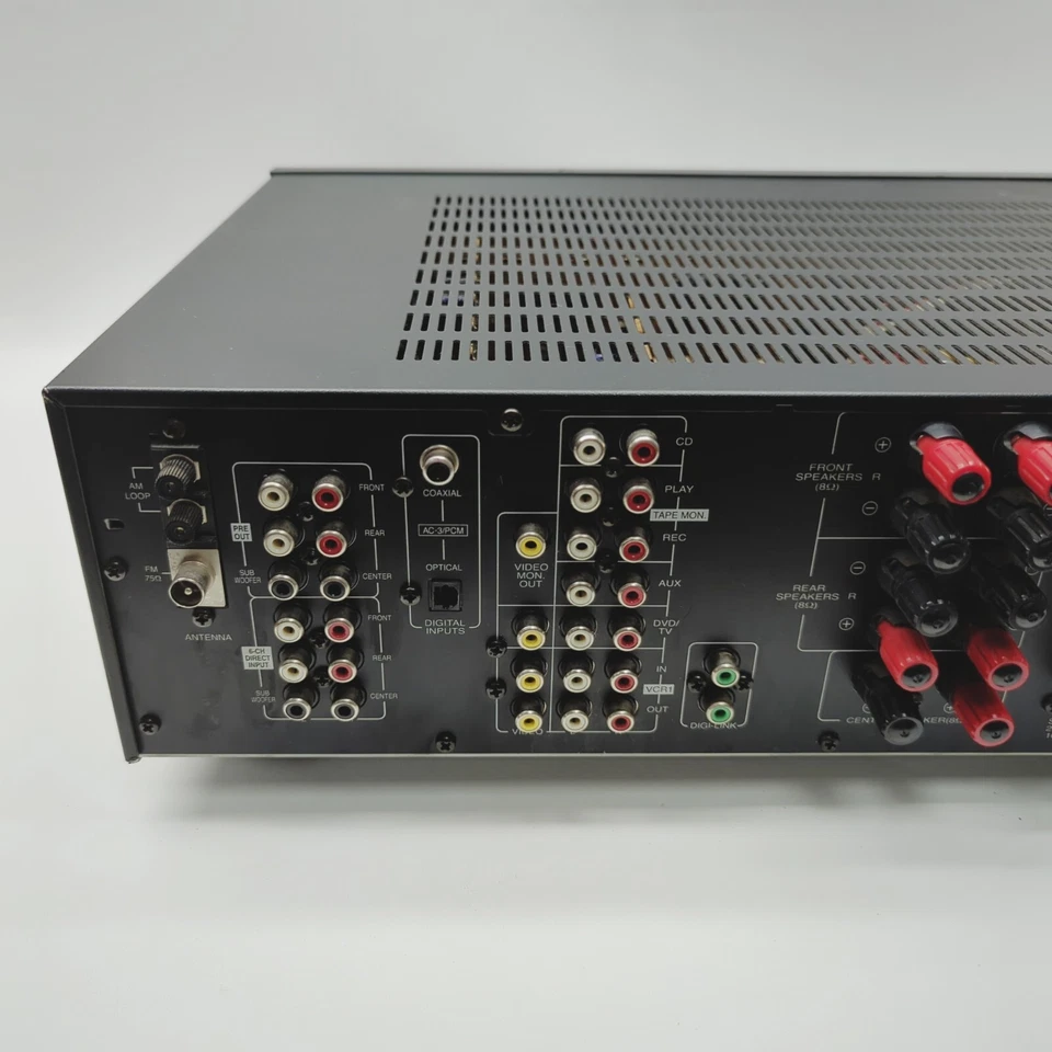 Sherwood RVD-6095RDS Audio Video Receiver Black Tested Home Cinema Hi-Fi -Black - Image 3 of 4