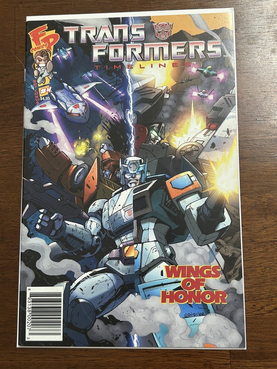 BOTCON 2009 EXCLUSIVE TRANSFORMERS TIMELINES 4 Wings Of Honor