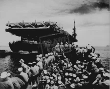 US NAVY USN Liberty Party World War 2 WWII 8 x 12 Photo Picture