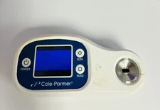 Cole-Parmer Digital Refractometer, 0 - 95% Brix, 1.3330 - 1.5400 RI, 81150-56