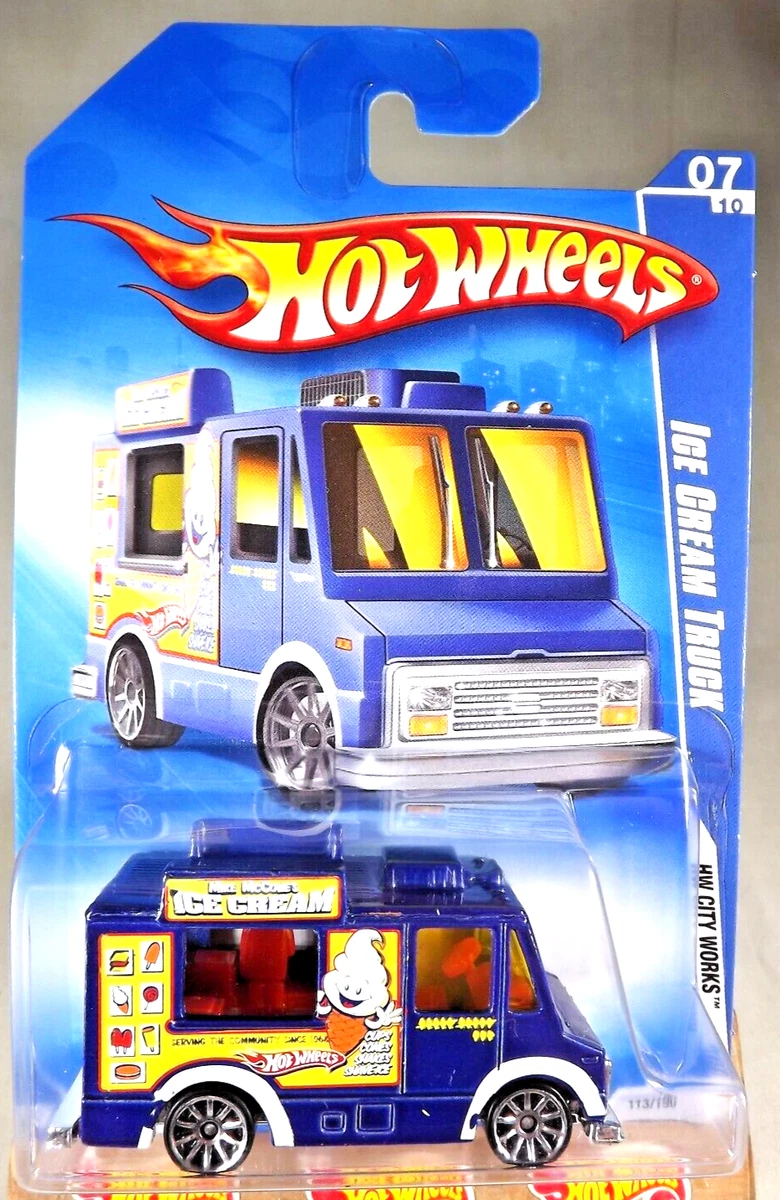 Hot Wheels City Works Contemporary Manufacture Diecast Ice Cream