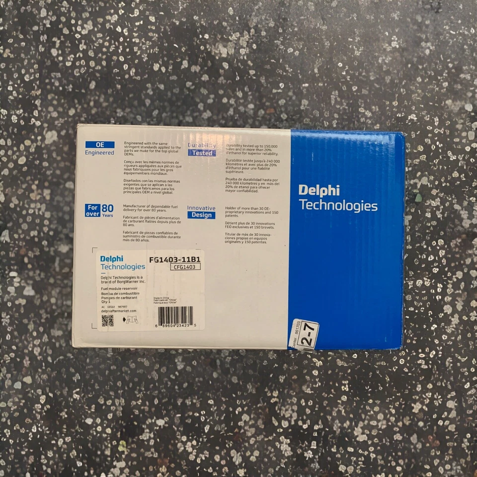 Conjunto de módulo de bomba de combustible Delphi VW / AUDI, FG1403, con brazo flotador Foto 4 de 4