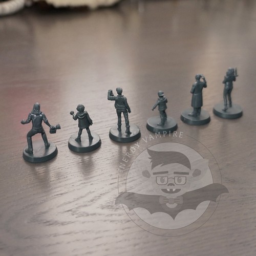 Betrayal at House on the Hill 3. Auflage | Alle 6 Charaktere Miniaturfiguren - Bild 5 von 8