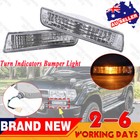 <!--F#f_0-->2 X Front Turn Indicators Bumper Light fITS Toyota Land Cruiser HZJ80 Series NEW<!--F/-->