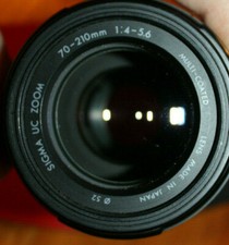 SIGMA UC Zoom 70-210mm 4-5.6 Multi-Coated PENTAX-K made in Japan