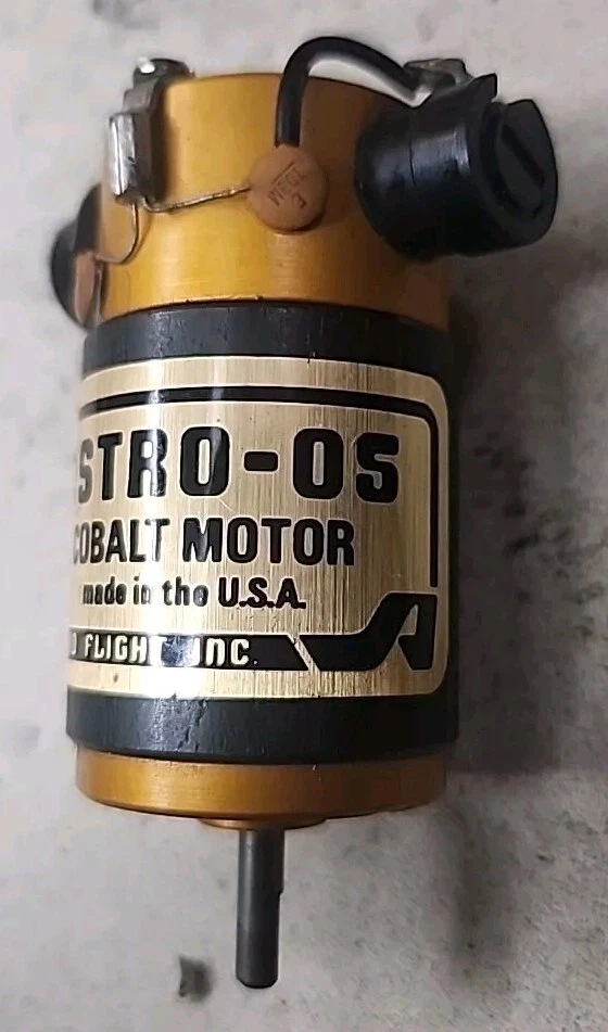 Astro Flight Astro-05 Cobalt Electric RC Motor Made in USA Brushed 05-Size Works - Image 3 of 4