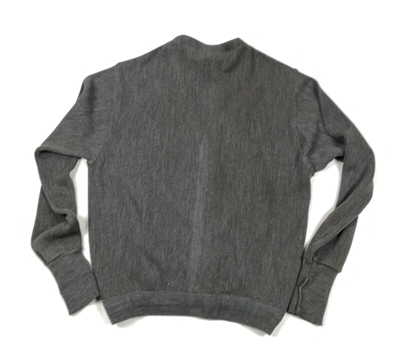 Distressed Gray Grandpa Style Cardigan Sweater Hipster Retro Classic Indie XL eBay