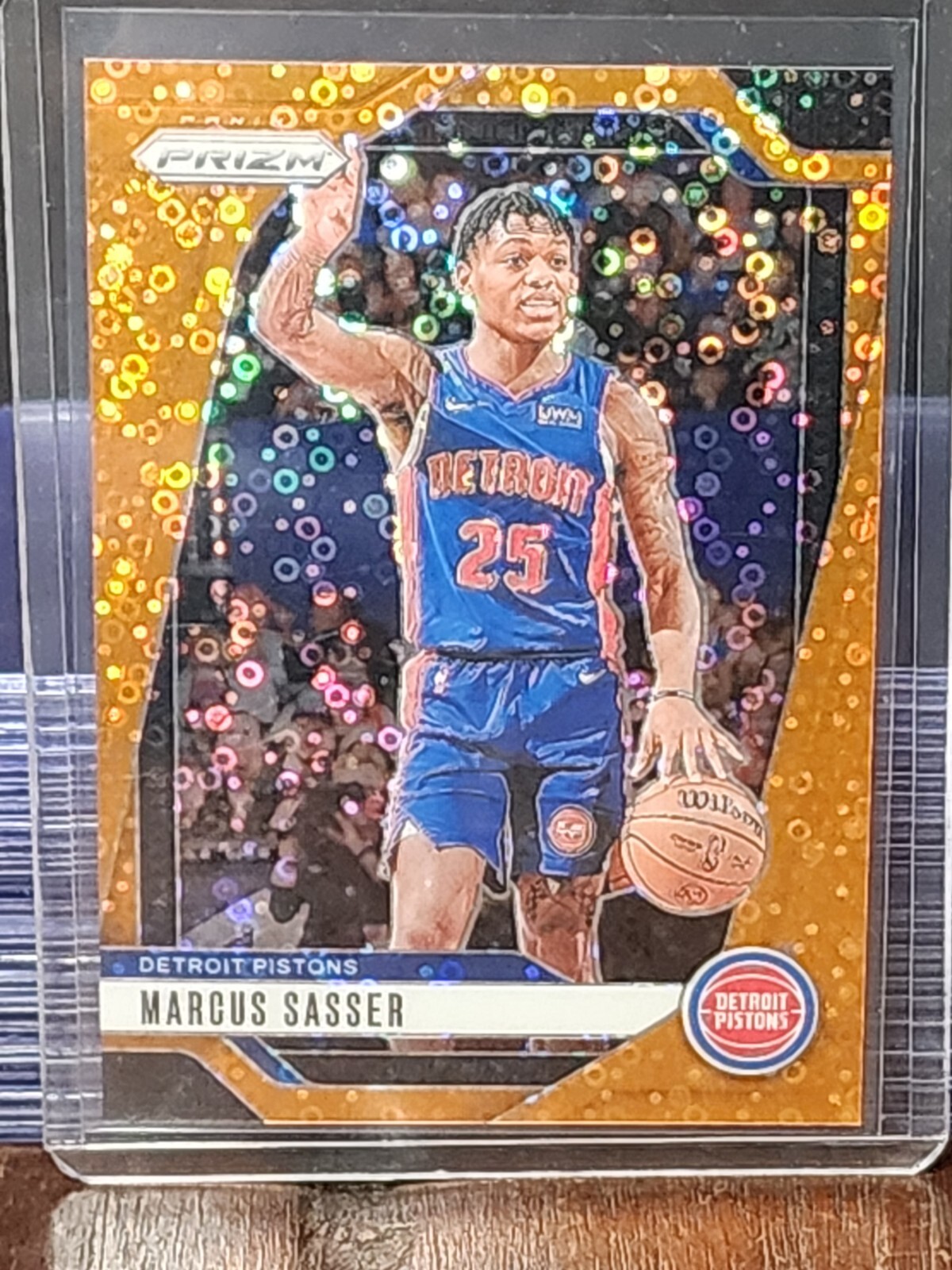 2023-24 Panini Prizm - Marcus Sasser #174 Fast Break Prizm (RC) 07/125