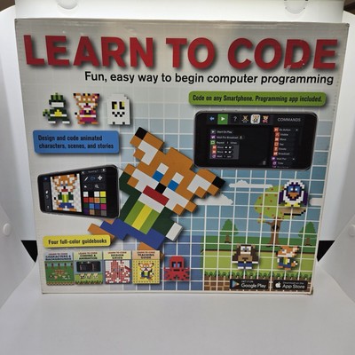Learn to Code Kit (4 Books & Downloadable App) : Fun, Easy Way to Program - Kids
