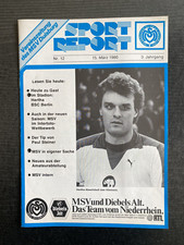 مقتنيات وفنون — Bl 79/80 Msv Duisburg - Hertha Bsc, 15.03.1980 - Uwe Kliemann
