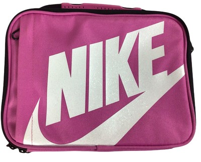 Nike Pink Insulated Lunch Box Hard 