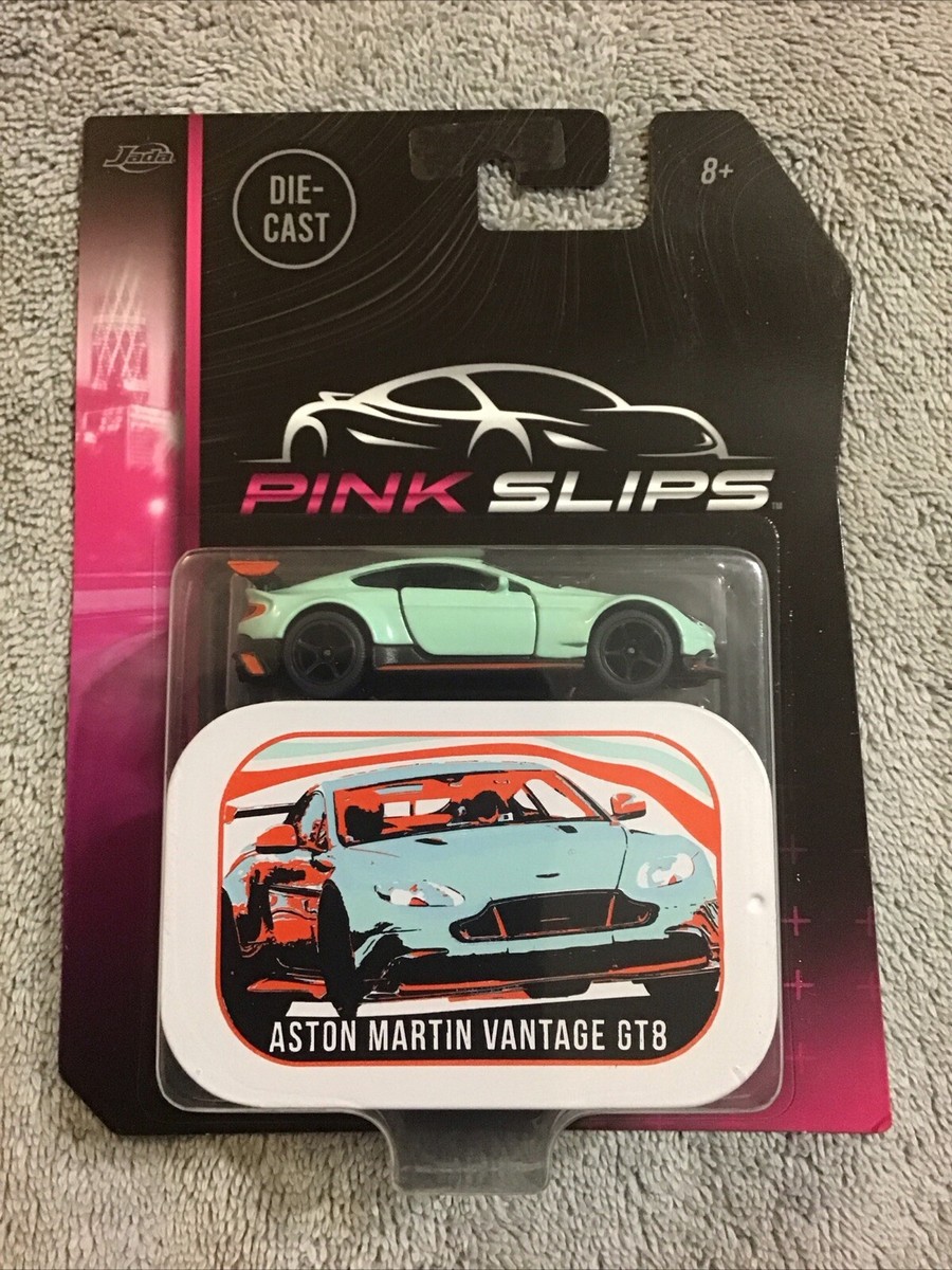 2024 Jada Pink Slips ASTON MARTIN VANTAGE GT8 W/ Tin 1/64 Scale