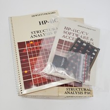 Vintage HP-41C Application Pac Structural Analysis for HP-41C Calculator BOXED