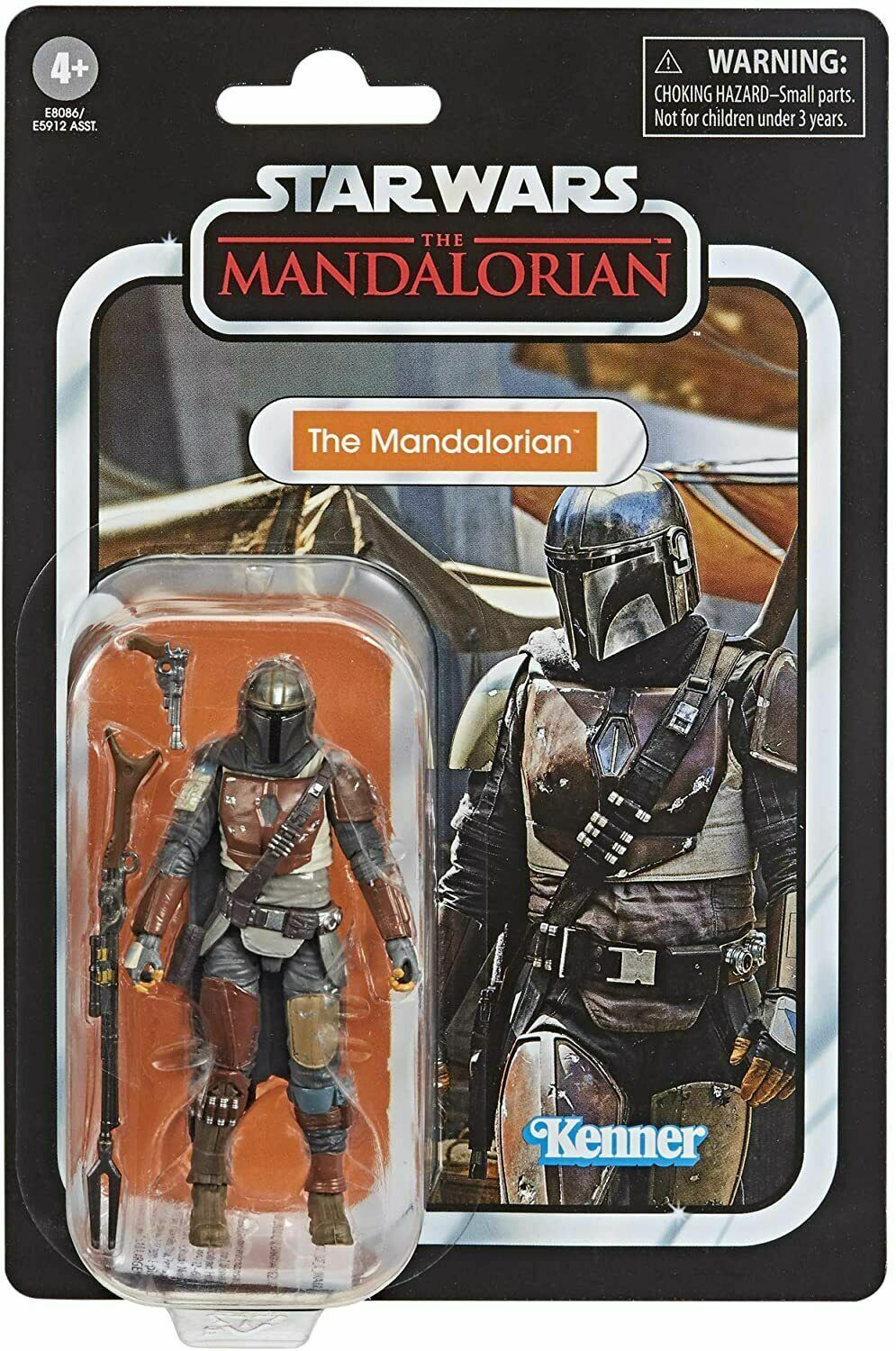 HASBRO STAR WARS THE VINTAGE COLLECTION : THE MANDALORIAN 3.75"" ACTION FIGURE