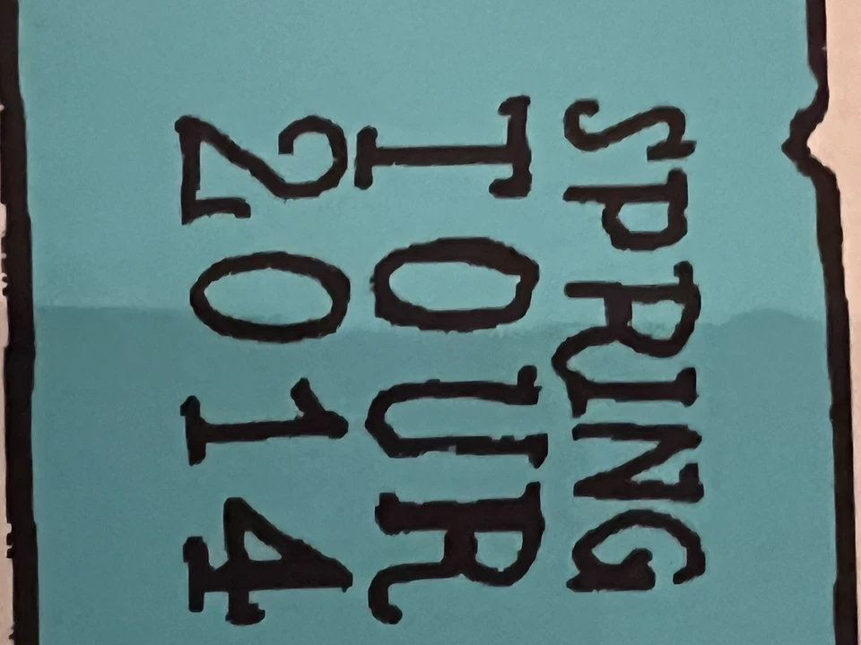 Póster Widespread Panic 2014 Tour Welker edición limitada numerado a mano 509/800 Foto 3 de 3