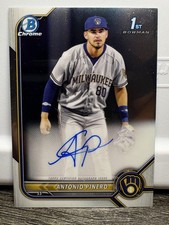 2022 Bowman Chrome #CPA-AP Antonio Pinero Prospect Autographs