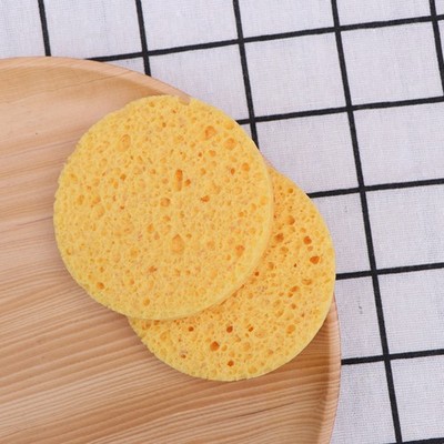 2 PCS Komprimierte Schwämme Gesichts Reinigungsbürste Gesichtsschwamm Waschen