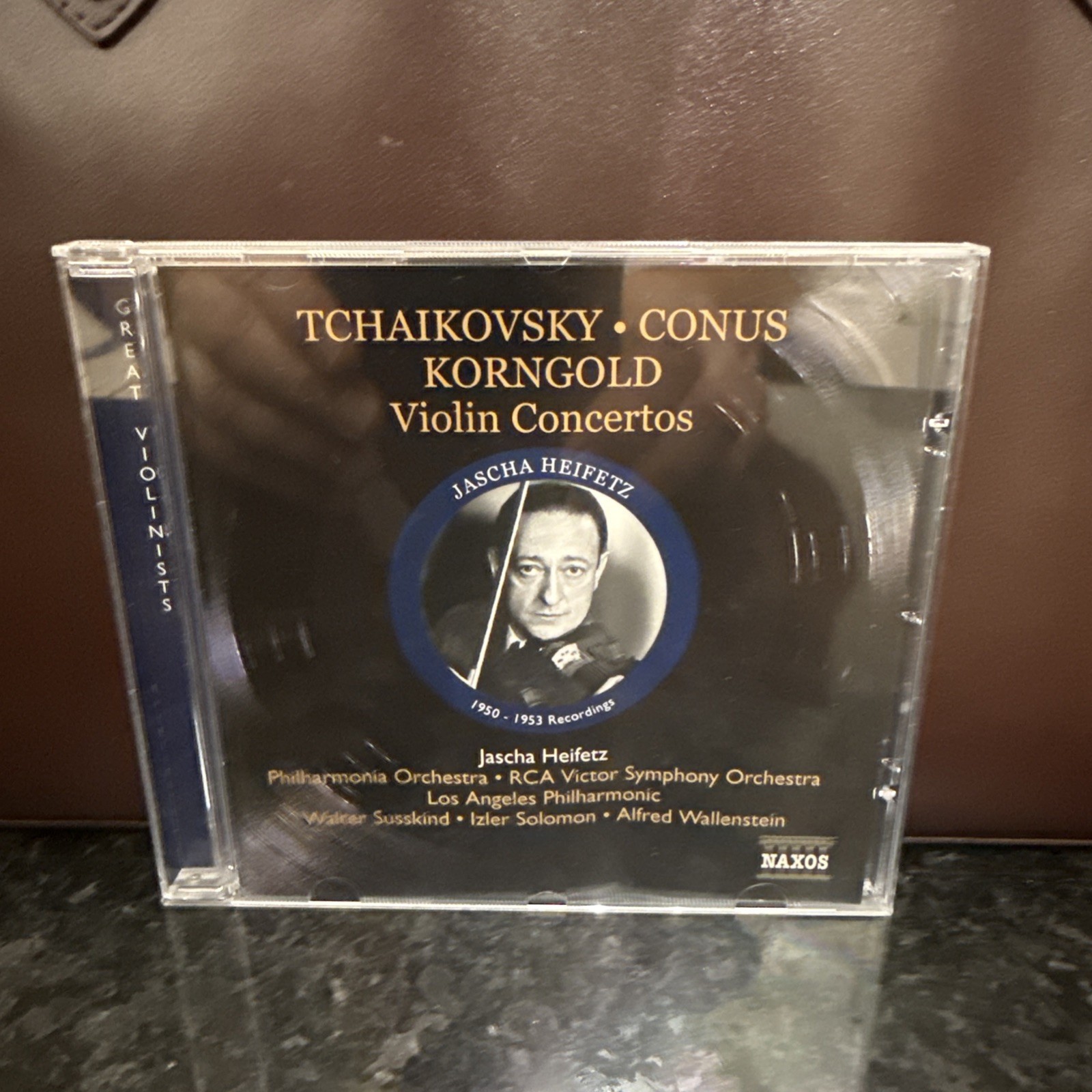 Pyotr Il'yich Tchaikovsky Tchaikovsky/Conus/Korngold: Violin Concertos (CD)