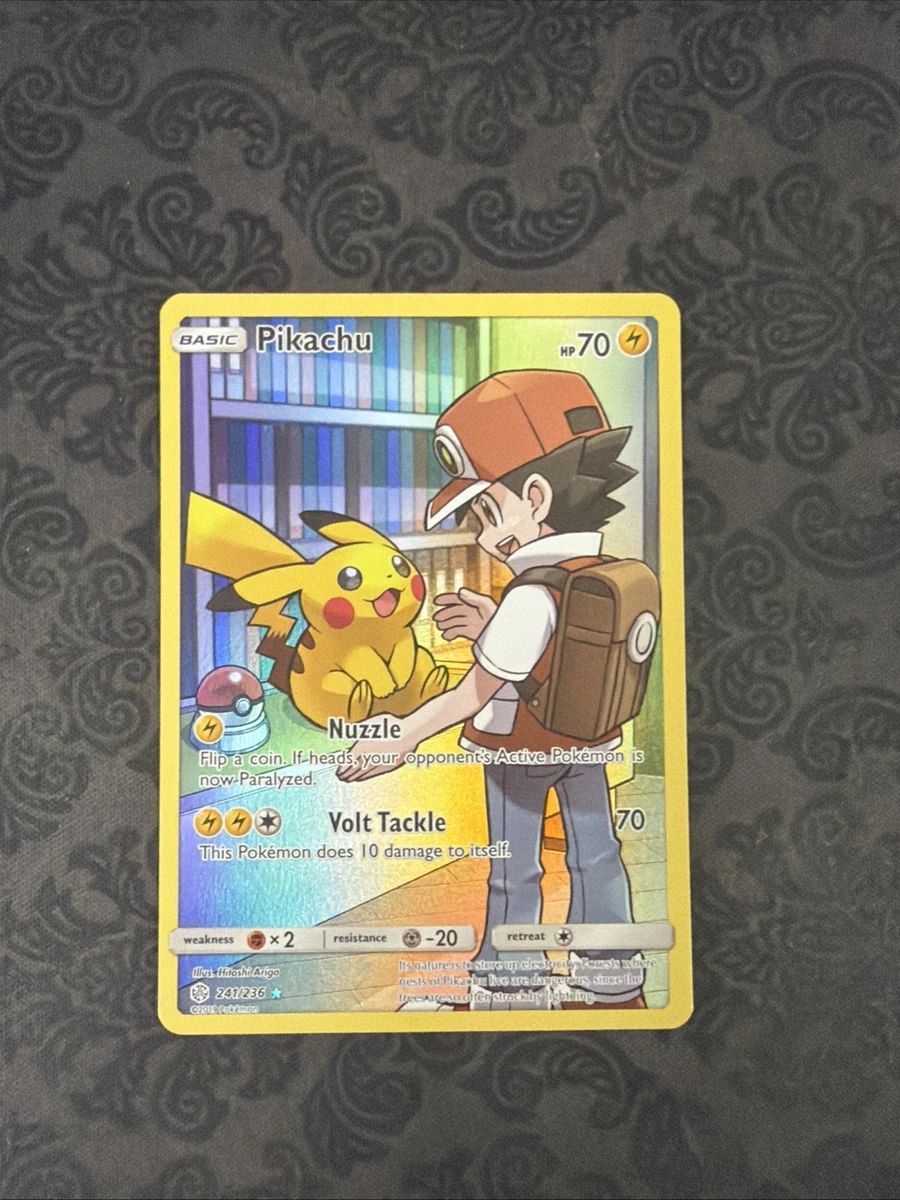 Pikachu Pokémon TCG Secret Rare Individual Collectible Card Game