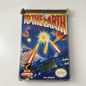 To The Earth Game For Nintendo Entertainment System NES Boxed & Complete