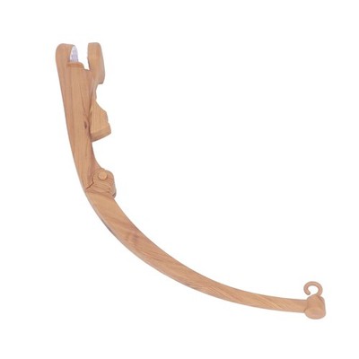 Crib Mobile Arm, Secure Wood Grain Faux Crib Furniture Mobile Holder Mobile H...