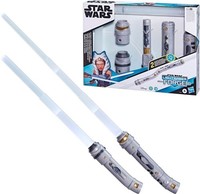 Star Wars Lightsaber Forge Ahsoka Doppelklingen Meister Set Von Hasbro Neu Ovp