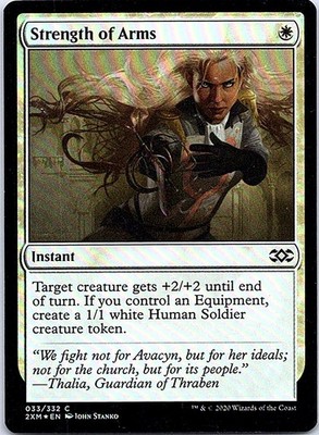 Strength of Arms C Foil SOI Double Masters 33 NM