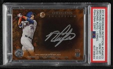 2016 Bowman Inception Origins Orange 2/5 Michael Conforto PSA 10 GEM MT Auto b4d