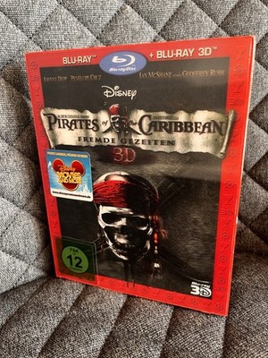 Bluray + 3D Pirates of the Caribbean-Fremde Gezeiten Johnny Depp Penélope Cruz