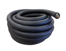 25 ft. 10 Gauge 3 Conductor 600-Volt Black SOOW Cable Cord WindyNation