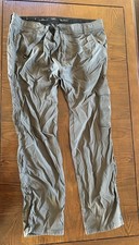 Prana Men  s Stretch Zion Pants Gray Size 38 X 30 Activewear Hiking Outdoor