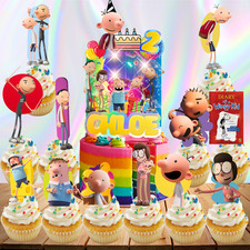DIARY OF A WIMPY Cake Party Supplies happy birthday balloon theme decoration