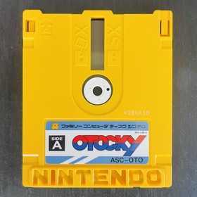 Otocky Nintendo Famicom Disk System Ascii 1987 Japanese Version ASC-OTO Shooter