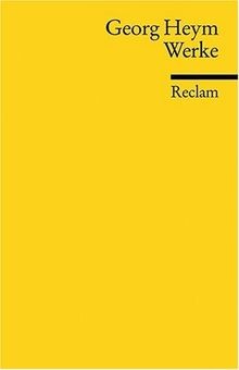 Werke: Heym, Georg   Deutsch-Lektüre, Deutsche Klassiker... | Buch | Zustand gut