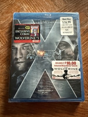 X-Men: First Class (2011 Blu-ray) Best Buy Exclusive Comic Book Rare OOP