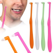 4pcs Orthodontic Dental Toothbrush Soft Small Head Floss Interdental Cleaners