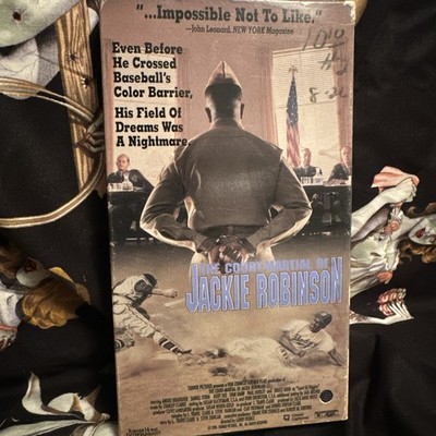 The Court Martial of Jackie Robinson VHS Tape Screener Copy