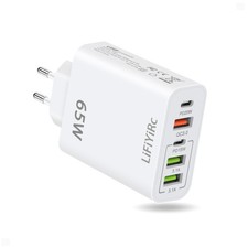 European Travel Plug Adapter, Charger Block PD 20W QC3.0 Fast Charging, 2 USB...