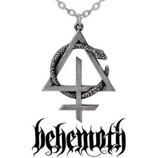 BEHEMOTH SNAKE SIGIL PENDANT Opvs Contra Natvram BY ALCHEMY Official +FREE POUCH
