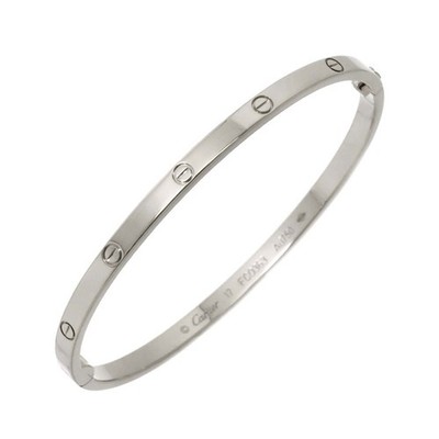 Cartier Love Bracelet シルバー ブレスレット 17 LOVE（Cartier） カルティエ ブレスレット LOVE ラブブレス クラシック